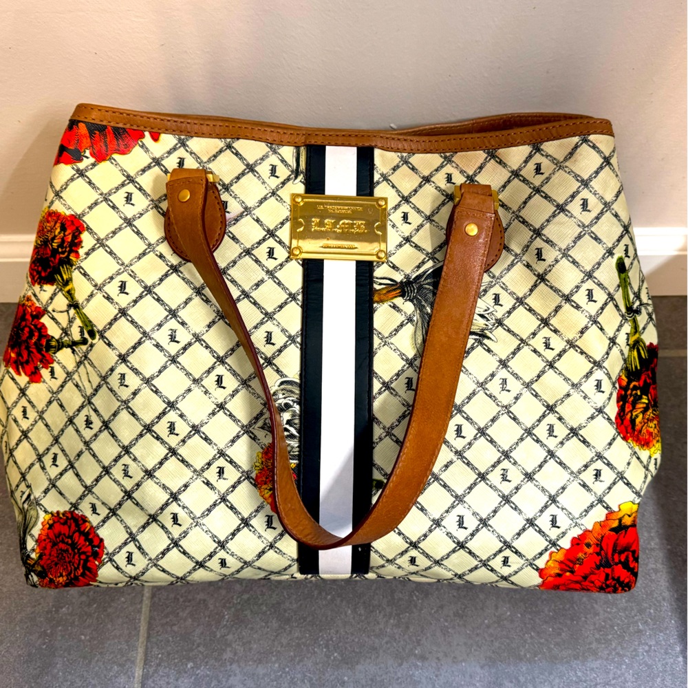 LAMB by Gwen Stefani Marigold Tote Bag #365 L.A.M.B